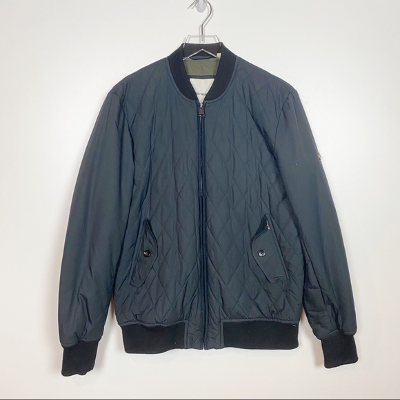 Ben Sherman Other - Ben Sherman Quilted Bomber Jacket Black Medium